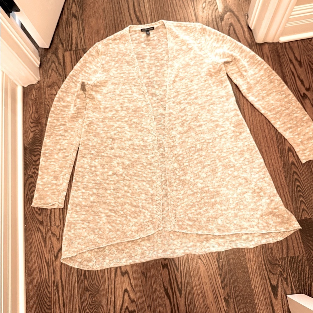 Eileen Fisher Beige Sweater Cardigan